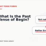 What Is the Past Tense of Begin?
