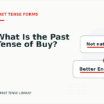 What Is the Past Tense of Buy?