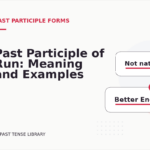 Past Participle of Run: Meaning and Examples
