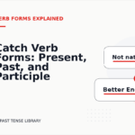 Catch Verb Forms: Present, Past, and Participle