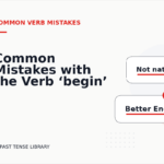 Common Mistakes with the Verb ‘begin’