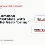 Common Mistakes with the Verb ‘bring’