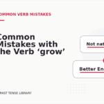 Common Mistakes with the Verb ‘grow’